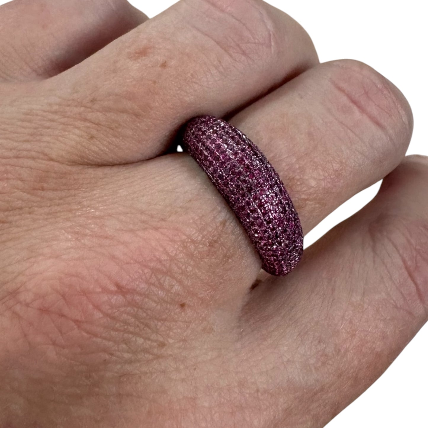 ANILLO PAVONADO RUBI
