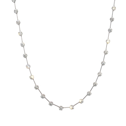 COLLAR BARRAS DIAMANTES