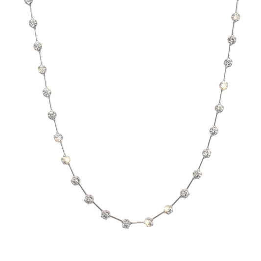COLLAR BARRAS DIAMANTES