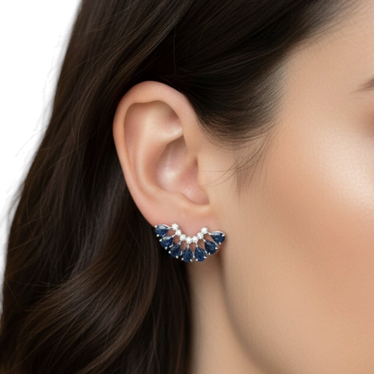 ARETES TREPADORES ZAFIRO
