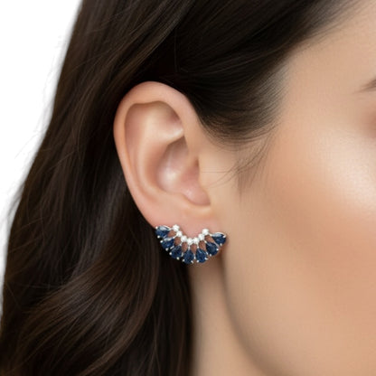 ARETES TREPADORES ZAFIRO