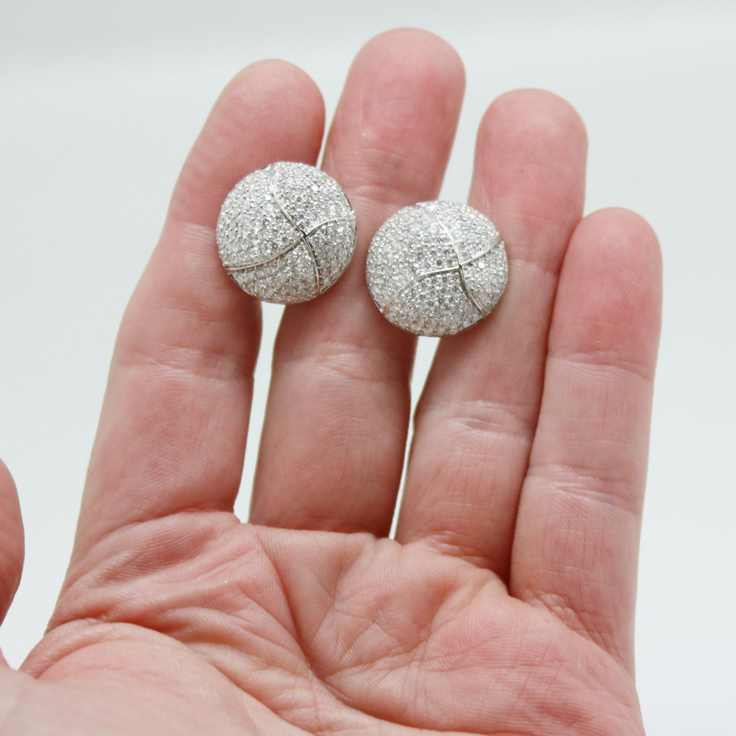 ARETES REDONDOS DIAMANTES