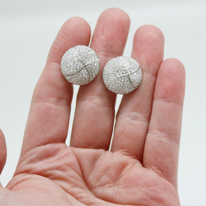 ARETES REDONDOS DIAMANTES