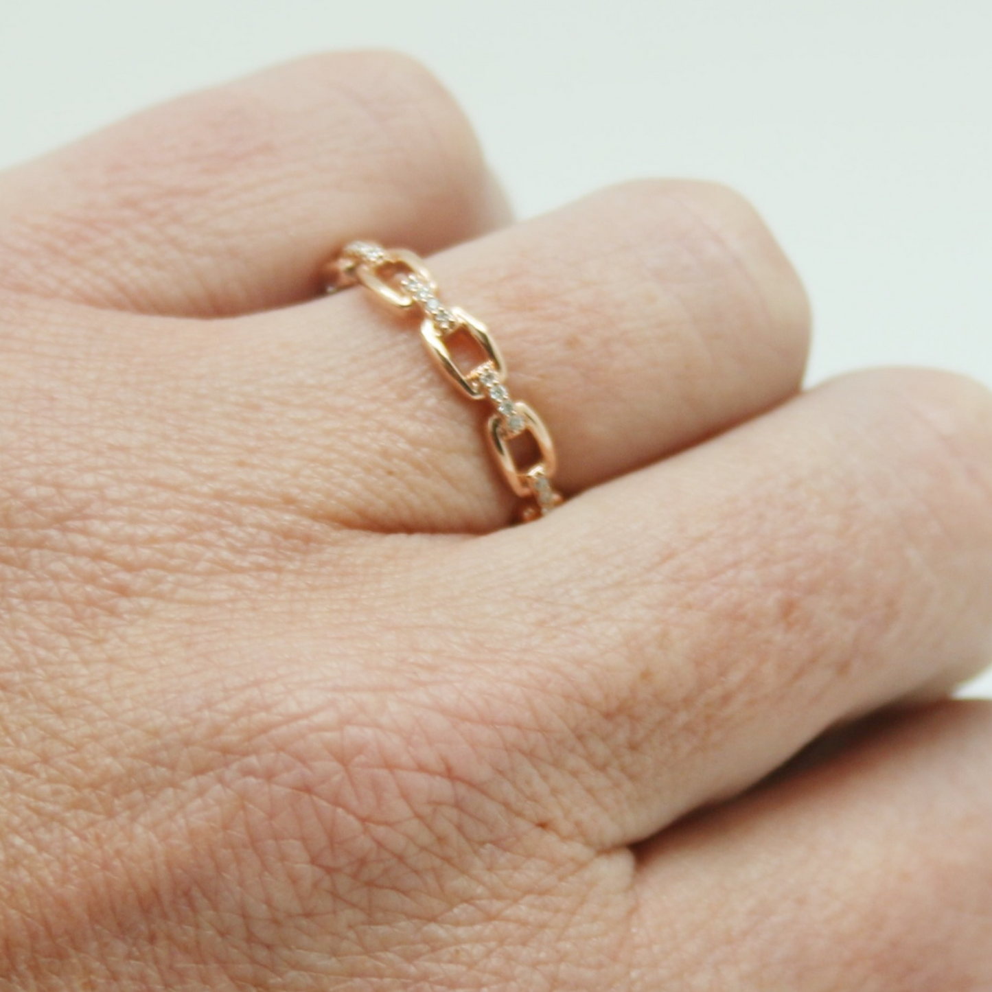 ANILLO LINKS DIAMANTES