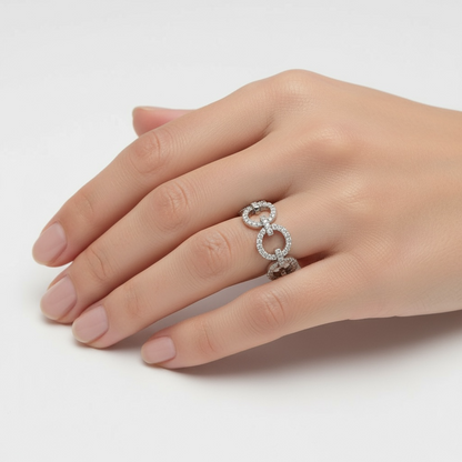 ANILLO LINKS FLEX DIAMANTES