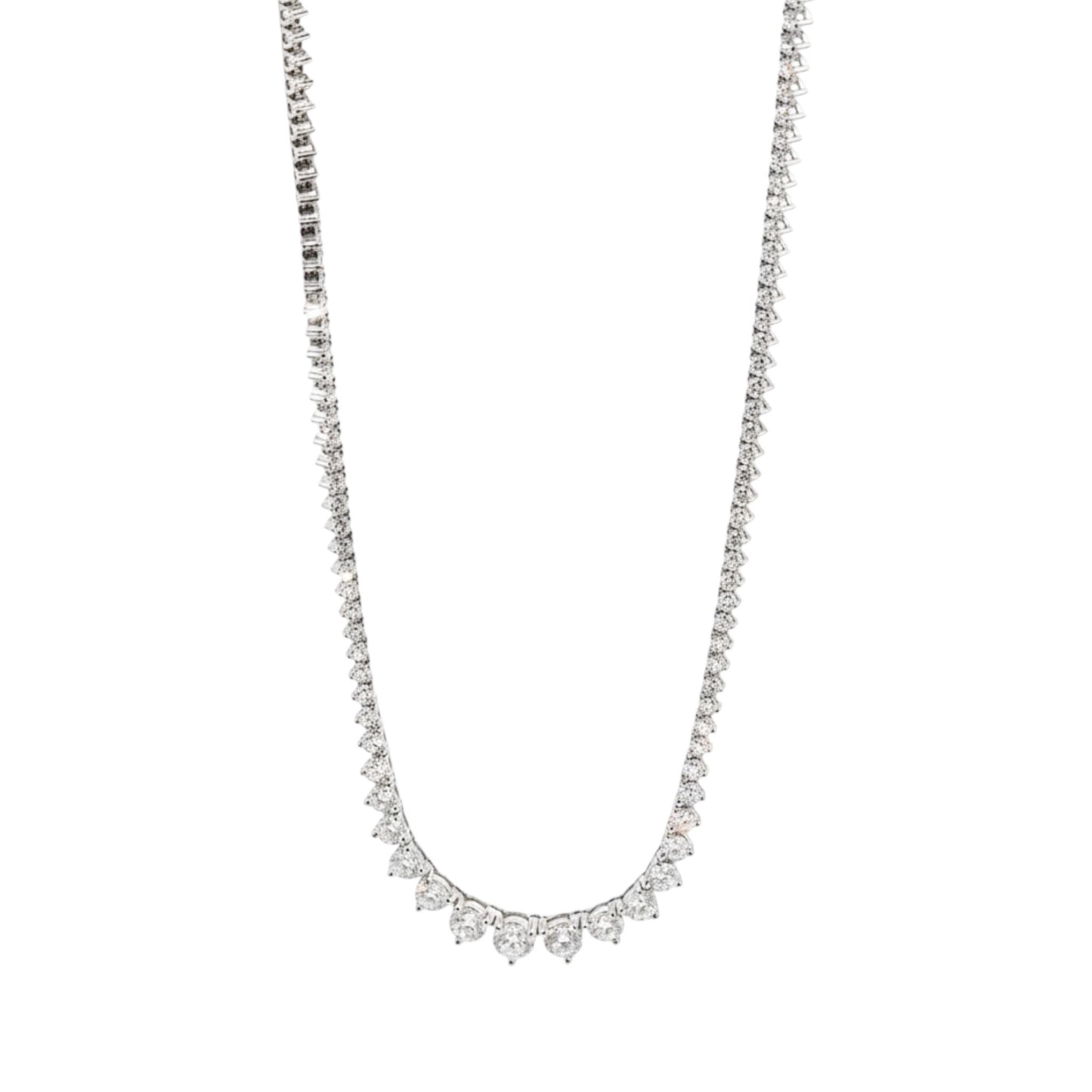 COLLAR RIVIERA 7.50 CT LAB GROWN