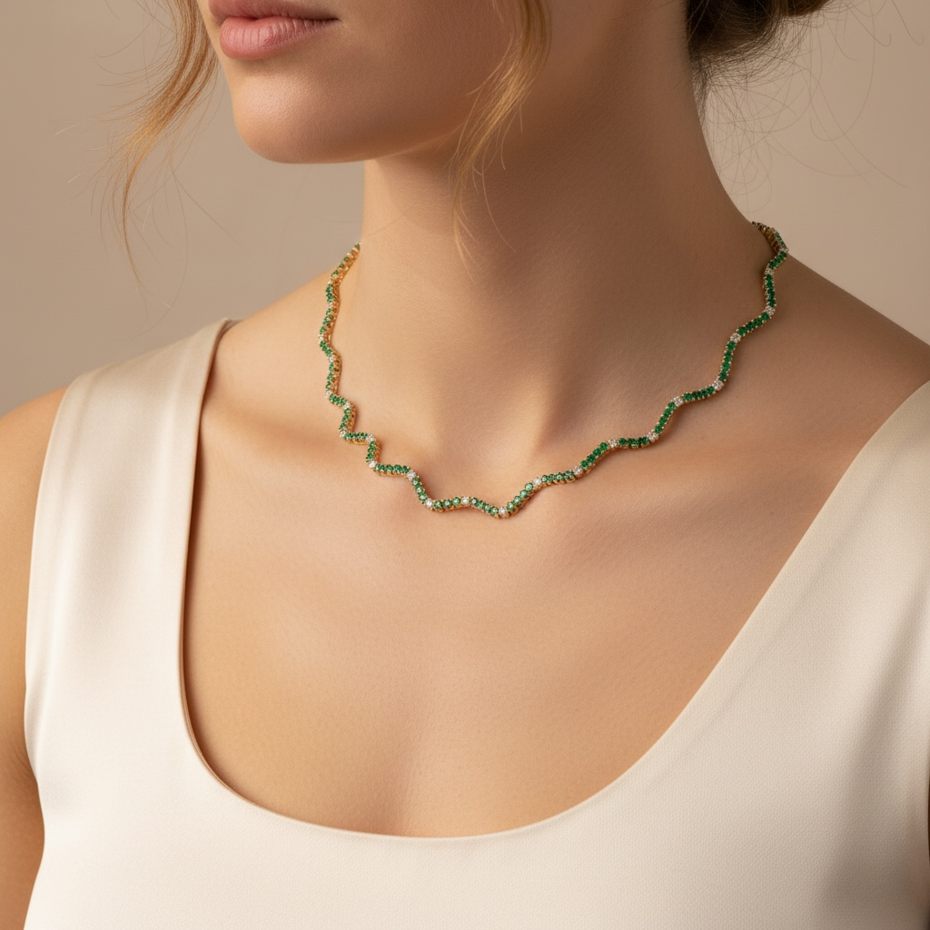 COLLAR WAVY ESMERALDA