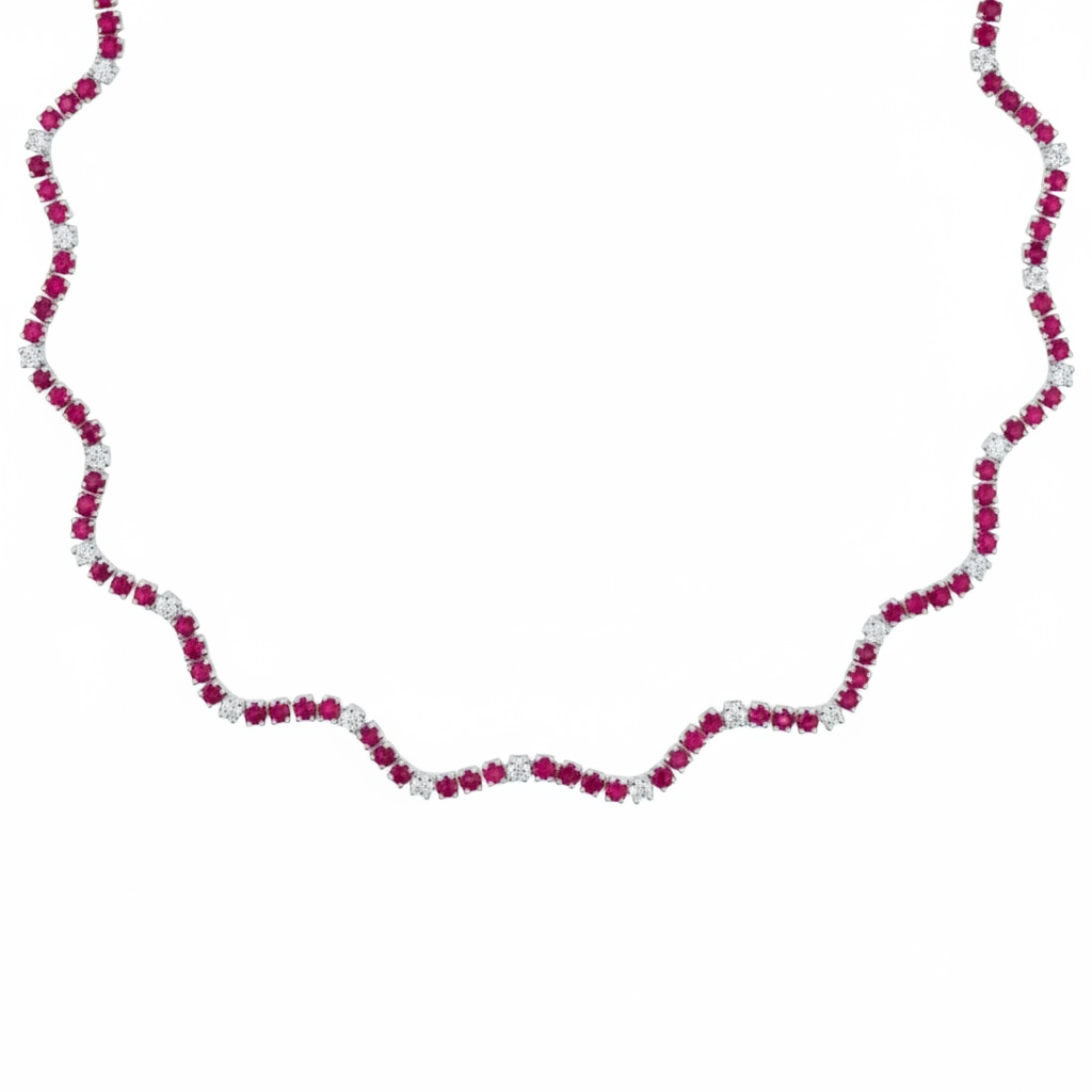 COLLAR WAVY RUBI