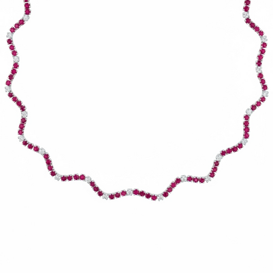 COLLAR WAVY RUBI