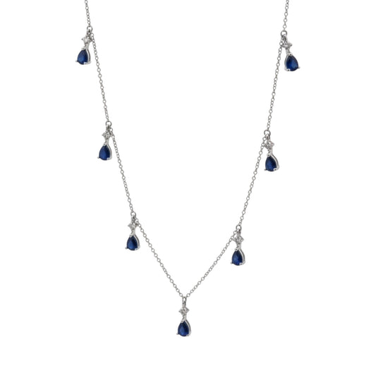 COLLAR  ZAFIRO COLGANTES