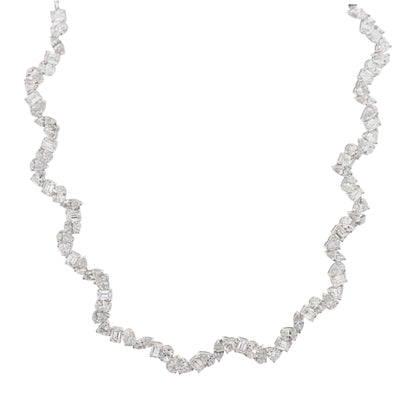 COLLAR WAVY PERA LAB GROWN