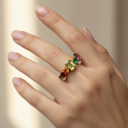 ANILLO BIRTHSTONE (SOLO PEDIDO)