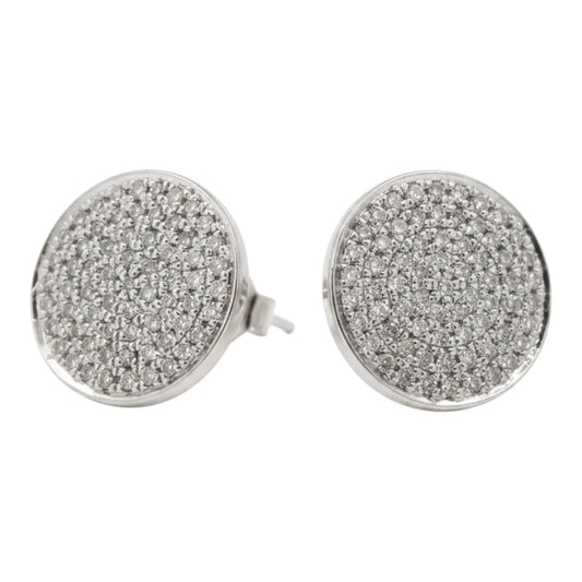 ARETES REDONDOS DIAMANTES