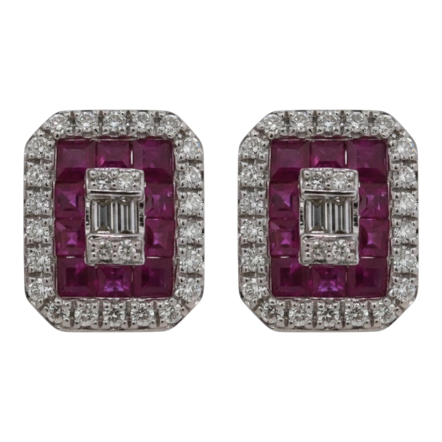 ARETES RECTANGULARES RUBI