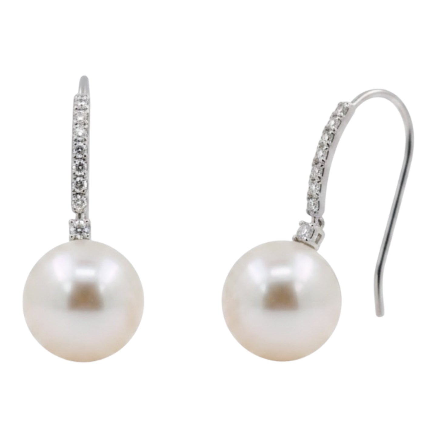 ARETES LARGOS PERLAS