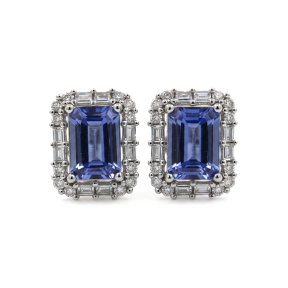 ARETES RECTANGULO MORGANITA