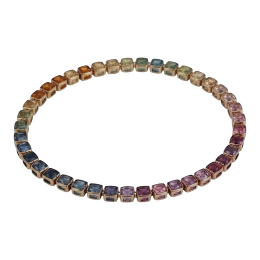 PULSERA RAINBOW ZAFIRO COLOR