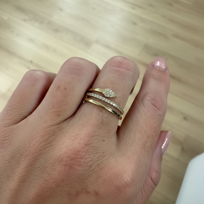 ANILLO ESPIRAL FLECHA