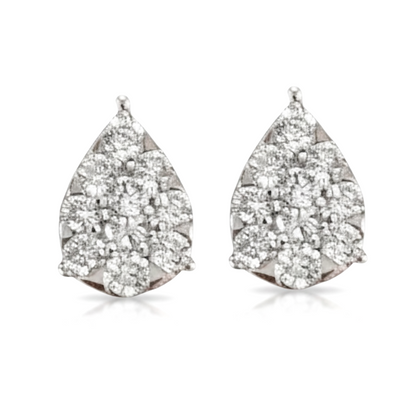 ARETES GOTA DIAMANTES