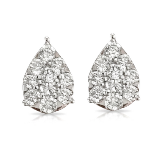 ARETES GOTA DIAMANTES