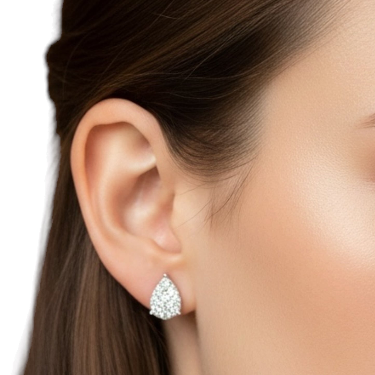 ARETES GOTA DIAMANTES