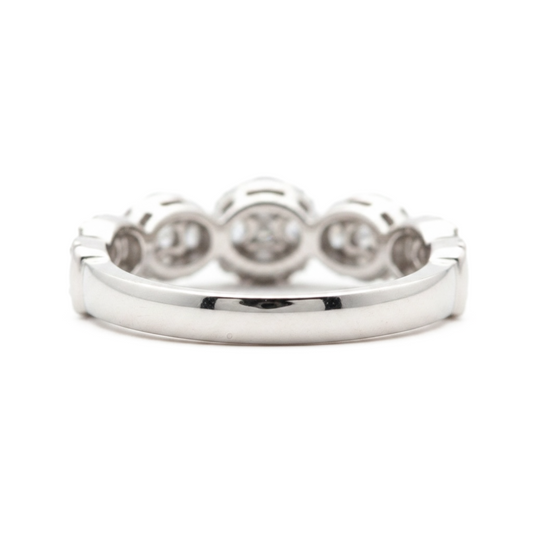 ANILLO CIRCULOS DIAMANTES