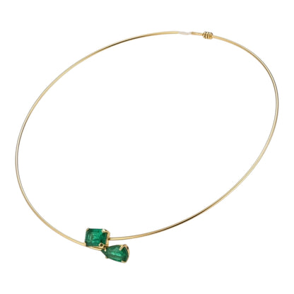 COLLAR TU Y YO ARO ESMERALDA