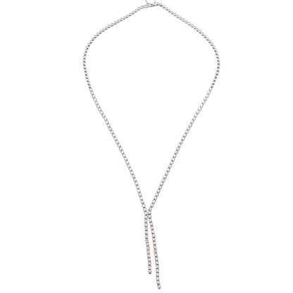 COLLAR CASCADA DIAMANTES