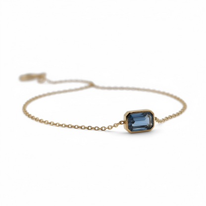 PULSERA ZAFIRO BISEL