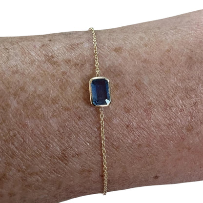 PULSERA ZAFIRO BISEL