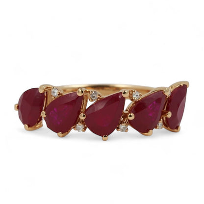 ANILLO RUBI GOTA