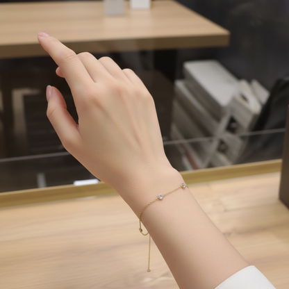 PULSERA TOPACIO BISEL
