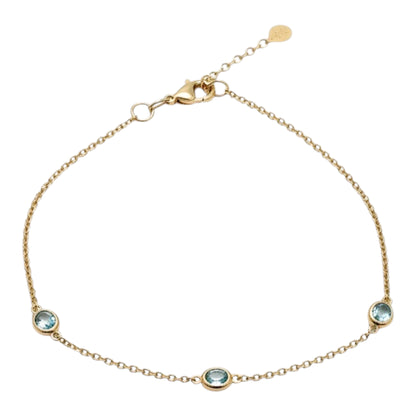 PULSERA TOPACIO BISEL