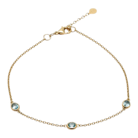 PULSERA TOPACIO BISEL
