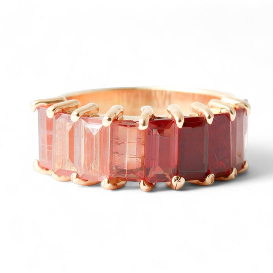 ANILLO TURMALINA ROSA