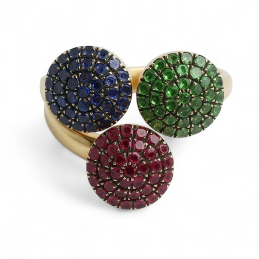 ANILLO TRIPLE COLOR