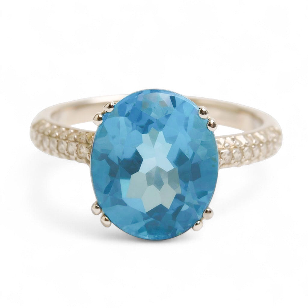 ANILLO TOPACIO OVAL