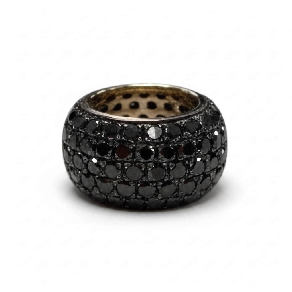 REDONDEL DIAMANTES NEGROS