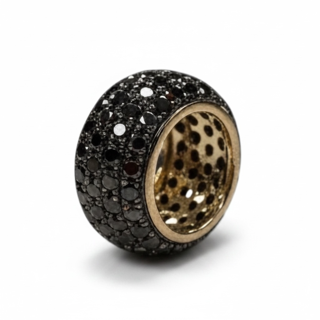 REDONDEL DIAMANTES NEGROS