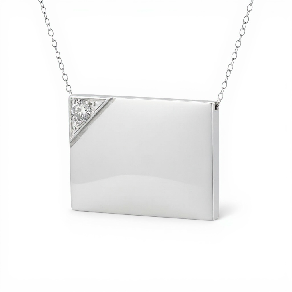 COLLAR PLACA GRABABLE