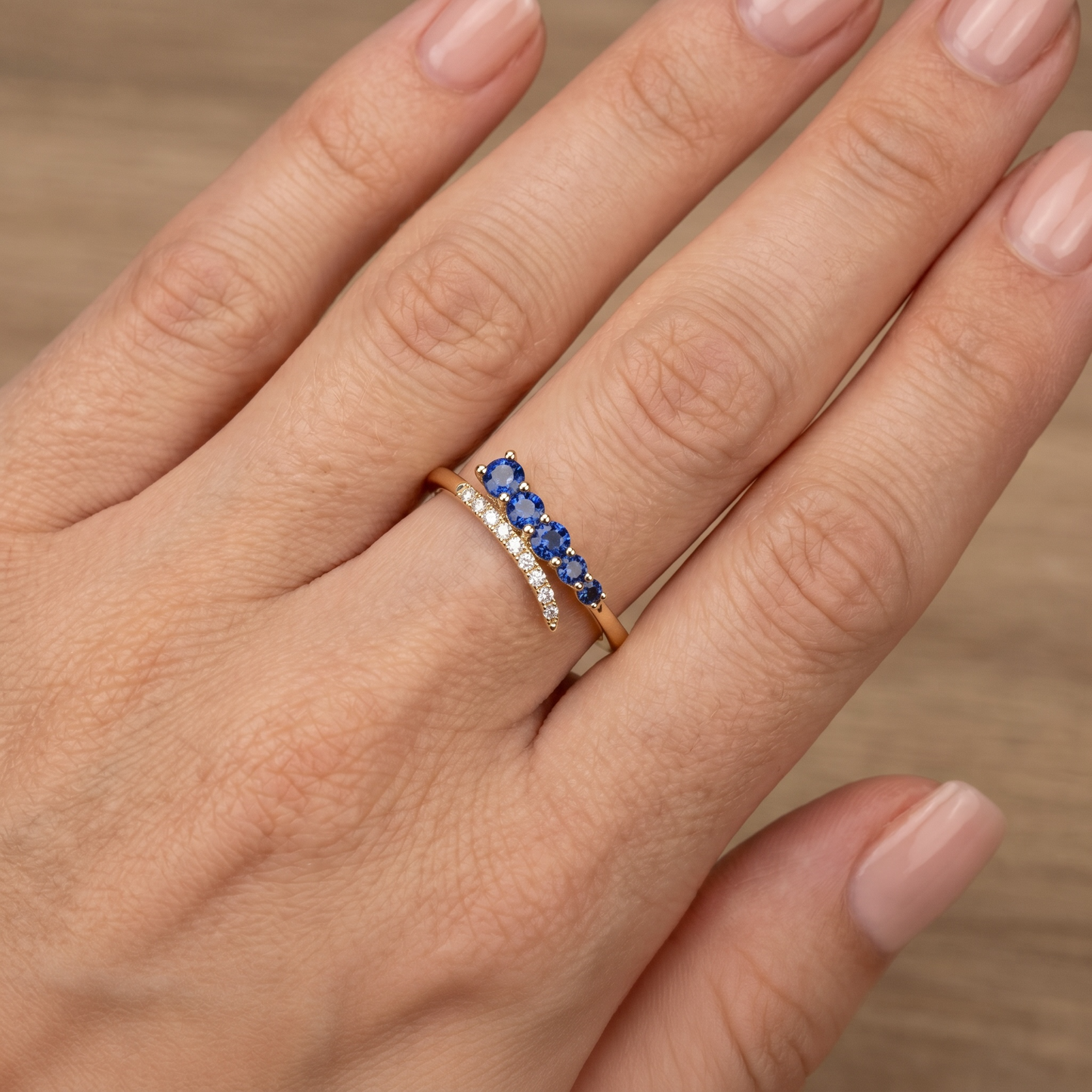 ANILLO ZAFIRO ABIERTO