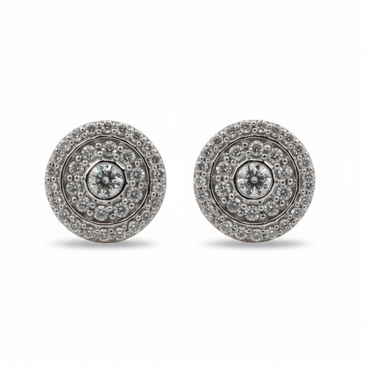 ARETES REDONDOS DIAMANTES