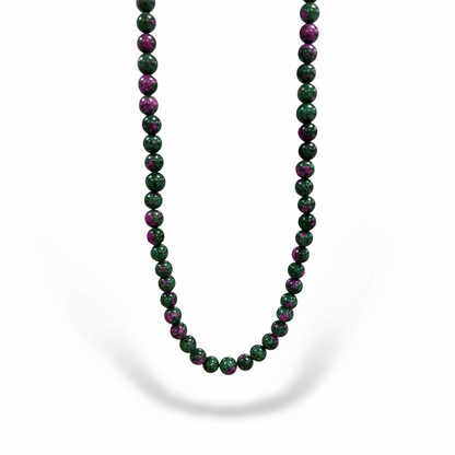 COLLAR RUBI ZOISITA