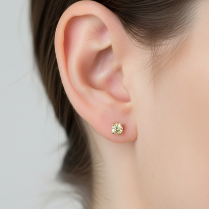 BROQUELES 0.40 QTES DIAMANTE AMARILLO