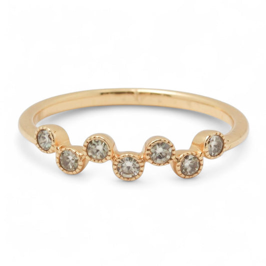 ANILLO CIRCULOS DIAMANTES