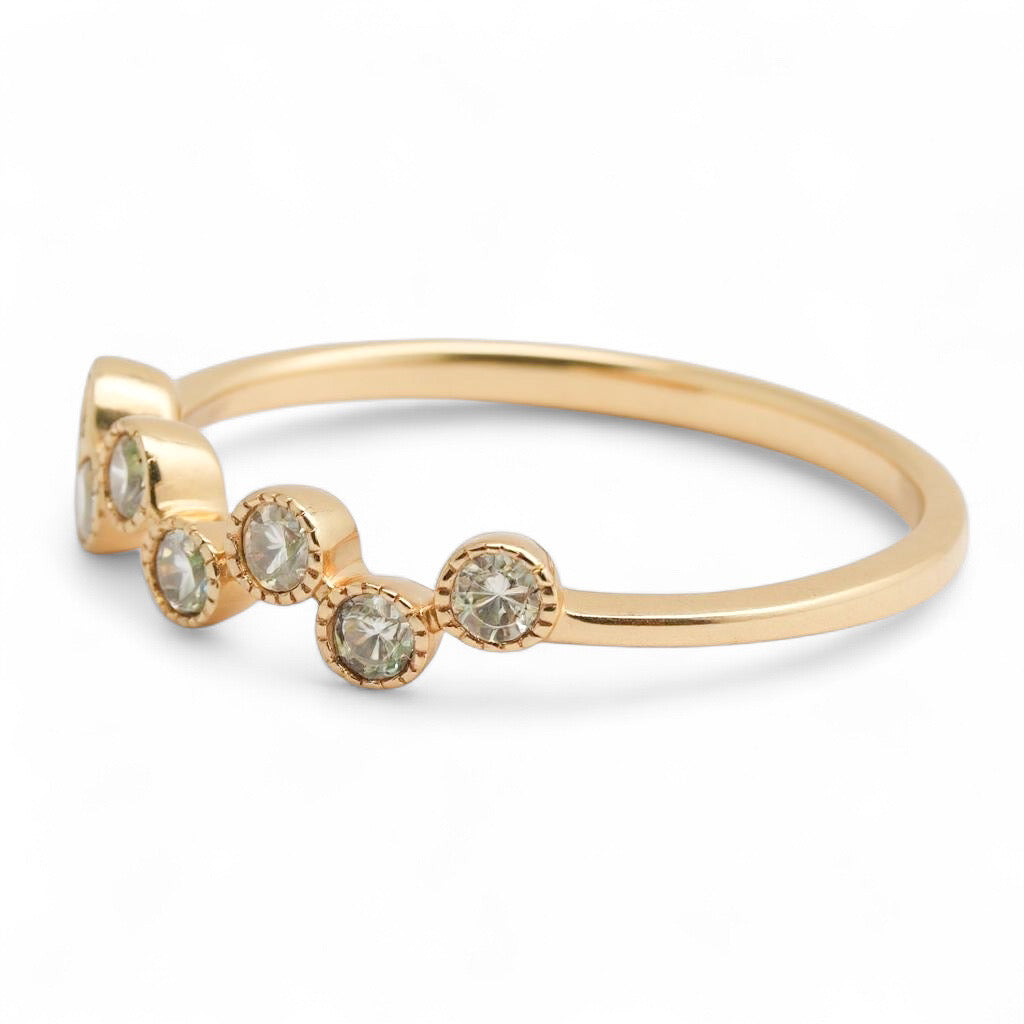 ANILLO CIRCULOS DIAMANTES