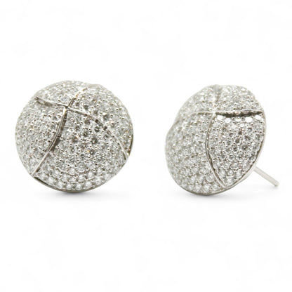 ARETES REDONDOS DIAMANTES