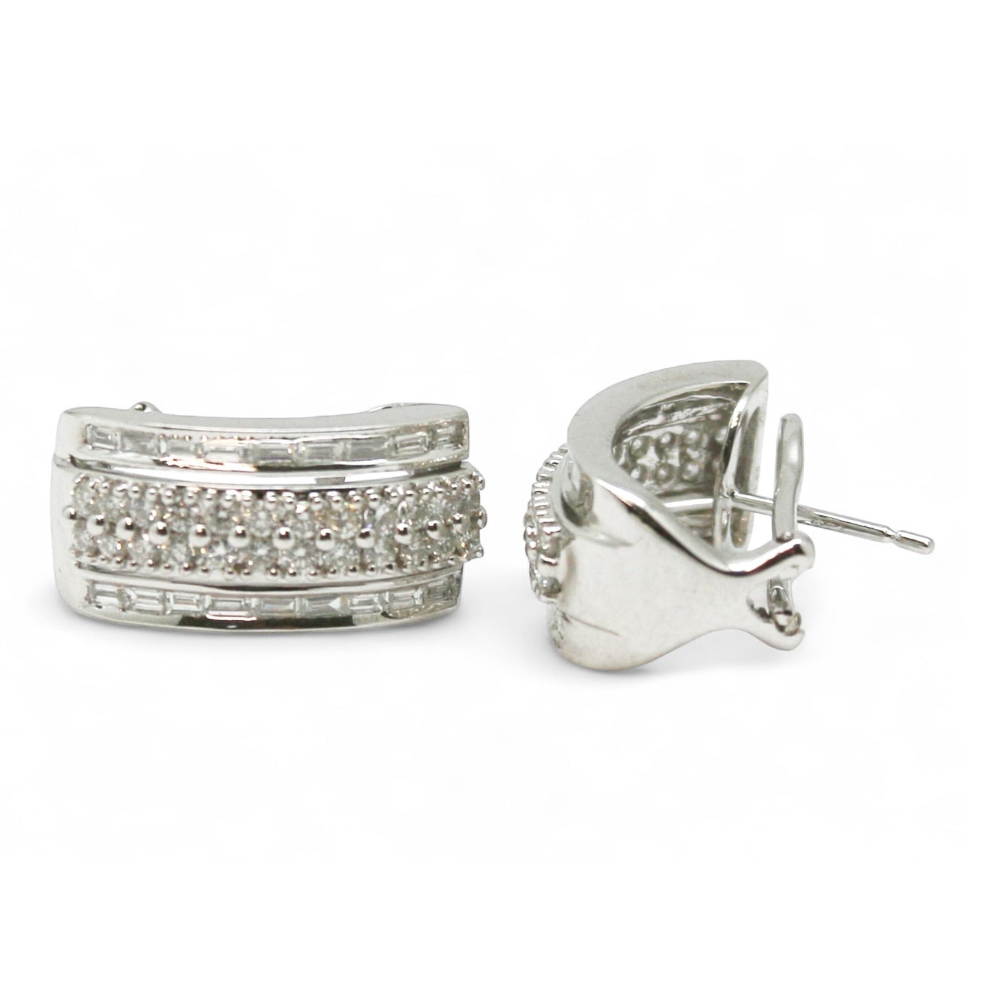 ARETES RECTANGULARES DIAMANTES