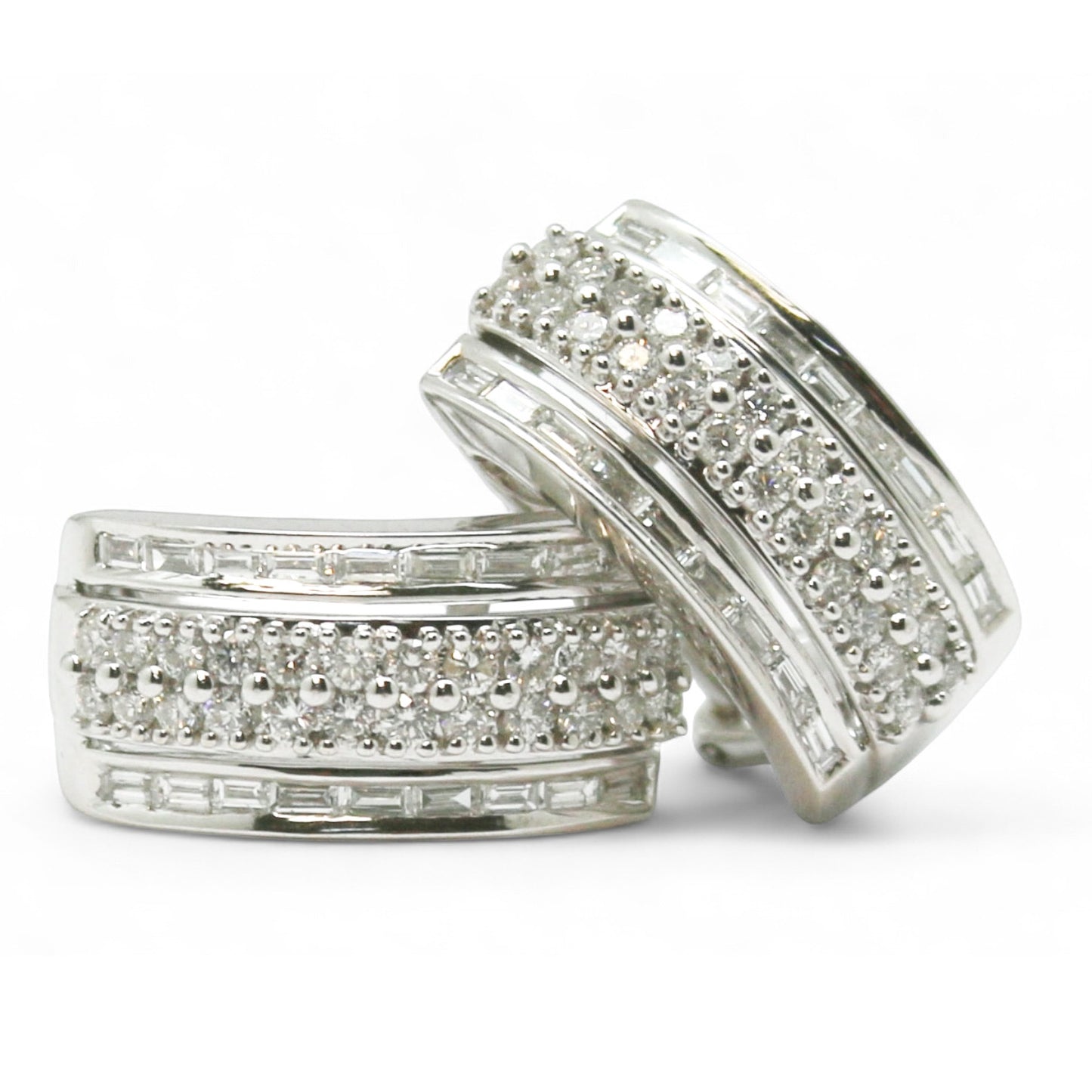 ARETES RECTANGULARES DIAMANTES