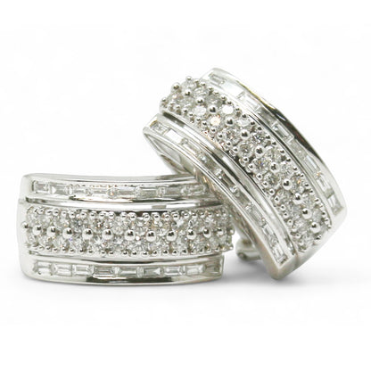 ARETES RECTANGULARES DIAMANTES